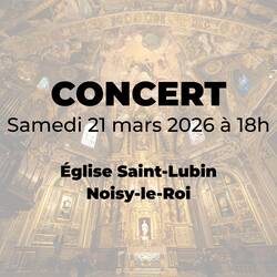 Photo de Concert à l'église Saint-Lubin