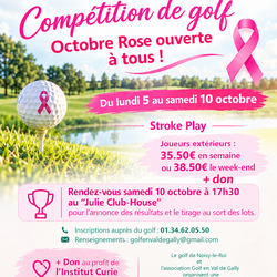 Photo de GOLF OCTOBRE ROSE