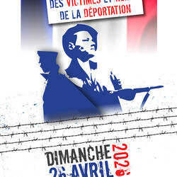 Photo de Cérémonie Commémorative pour la journée nationale du souvenir des victimes et des héros de la déportation