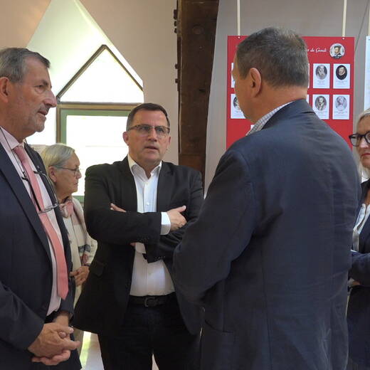 Expo Gondi à la bibliothèque, juin-juillet 2022