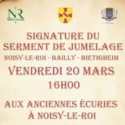 Photo de Serment de jumelage