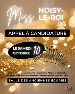 Miss Noisy-le-Roi 2026 – APPEL À CANDIDATURE