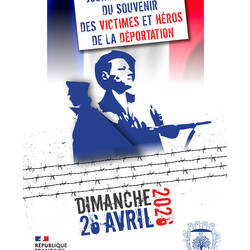 Photo de Cérémonie Commémorative pour la journée nationale du souvenir des victimes et des héros de la déportation