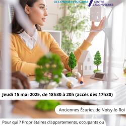 Photo de Conférence : Rénovation énergétique des appartements, principes techniques et aides financières