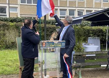 INAUGURATION DE L'AVENUE ALBERT DE GONDI