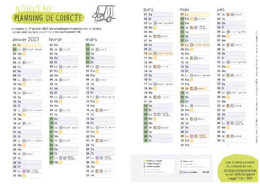 PLANNING DE COLLECTE
