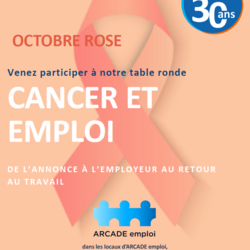 Photo de TABLE RONDE ARCADE OCTOBRE ROSE