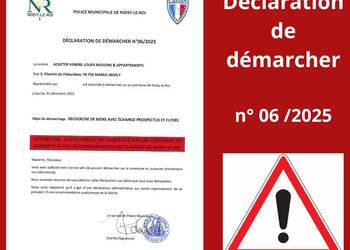 Photo de Déclarations de démarcher