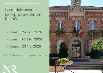 Photo de Les Fermetures exceptionnelles de la Maire