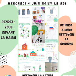 Photo de  Journée mondiale de l’environnement Tous ensemble pour une ville plus clean à Noisy-le-Roi