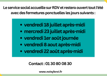 Photo de Info Mairie : Service Social 