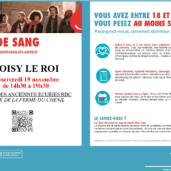 Photo de Don de sang à Noisy-le-Roi