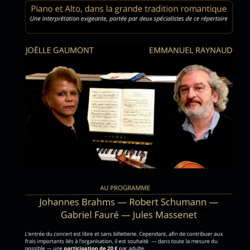 Photo de Concert à l'Église Saint Lubin – Piano & Alto